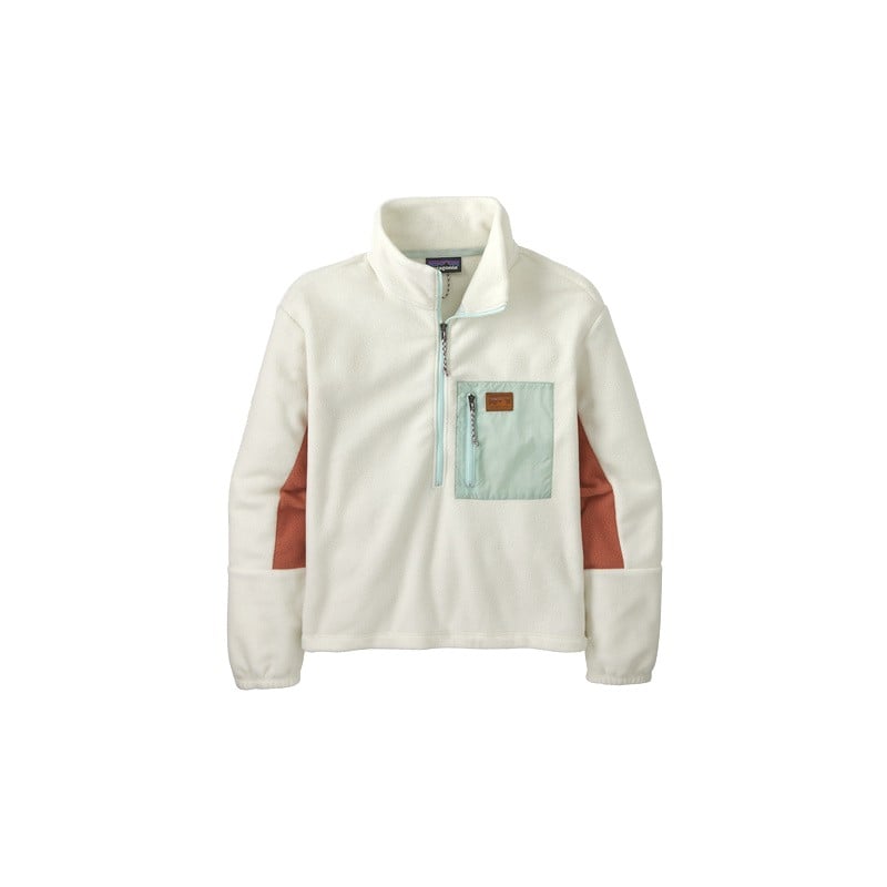 Patagonia Microdini 1/2-Zip Fleece Pullover Damen Birch White