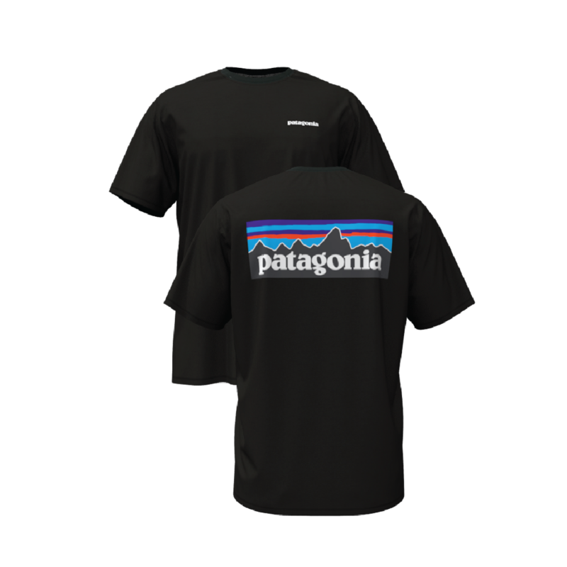 Patagonia P-6 Logo Responsibili-Tee Black