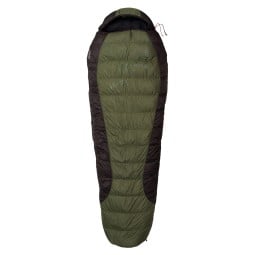 Warmpeace Viking 600 Daunenschlafsack Olive/Grey/Black