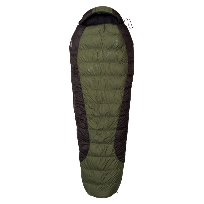 Warmpeace Viking 600 Daunenschlafsack Olive/Grey/Black