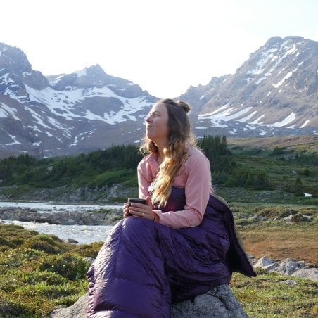 Enlightened Equipment Enigma Sleeping Quilt für zuverlässige Wärme, nicht nur im Schlaf