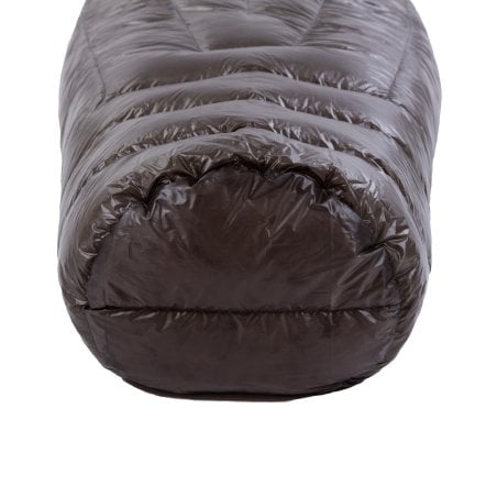 Enlightened Equipment Enigma Sleeping Quilt Fußbereich von unten betrachtet