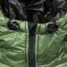 Detailansicht Kragen an der Enlightened Equipment Torrid Jacket