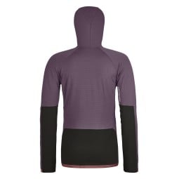 Ortovox Fleece Rib Hoody Damen Wild Berry Rückseite