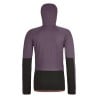 Ortovox Fleece Rib Hoody Damen Wild Berry Rückseite