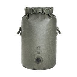 Tasmanian Tiger Stuffbag 15 WPV Stone Grey Olive Rückseite mit wasserdichtem Material