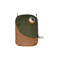 Ticket To The Moon Travel Cube M Brown Army Green