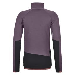 Ortovox Fleece Rib Jacket Damen Wild Berry Rückseite