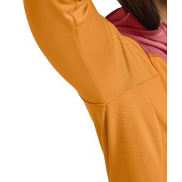 Ortovox Fleece Light Hoody Damen mit elastischem Material für maximale Bewegungsfreiheit