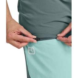 Ortovox Brenta Pants Damen mit Reißverschlusstasche am Oberschenkel