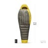 Sea to Summit Spark 7C Daunenschlafsack Abmessungen Long