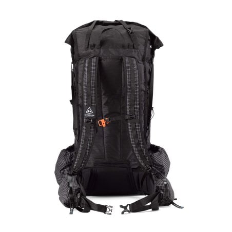 Hyperlite Mountain Gear Unbound 55 Ultraleicht Rucksack Rückansicht