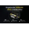 Nitecore NU43 Stirnlampe mit integriertem Akku