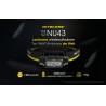 extrem leichte und wiederaufladbare Nitecore NU43 Stirnlampe