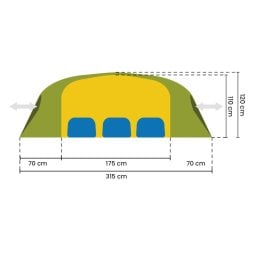 Querschnitt Rejka Vanua Camp Zelt