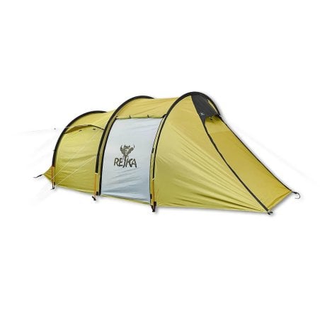 Seiteneingang am Rejka Antao 4 Camp Zelt hat Moskitnetz