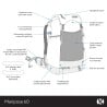 Features Gossamer Gear Mariposa 60 Backpack