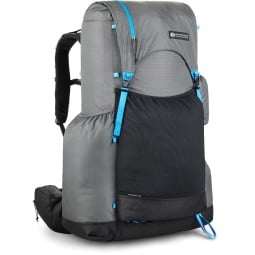 Gossamer Gear Mariposa 60 Backpack Blackened Pearl seitliche Ansicht