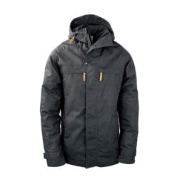 Steinkauz Outdoorjacke Windfang Anthrazit