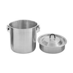 Tatonka Pot Set 1,4L BC mit Schale und Deckel daneben