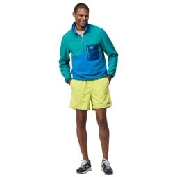 Patagonia Microdini 1/2-Zip Fleece Pullover VSLB, Größe M, 190 cm großes Model, Frontansicht