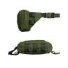 Savotta Kukkaro Hip Pack Green Seitenansicht und Boden