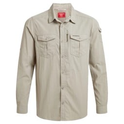 Craghoppers NosiLife Adventure Langarmshirt III Parchment