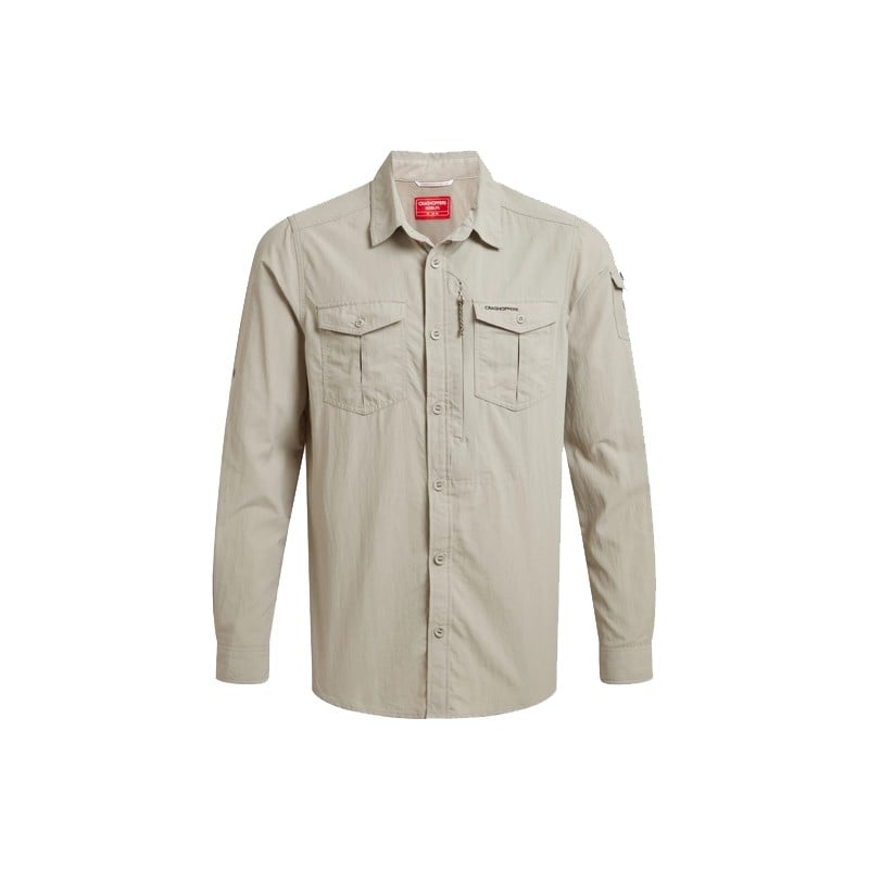 Craghoppers NosiLife Adventure Langarmshirt III Parchment Craghoppers NosiLife Adventure Langarmshirt III Parchment