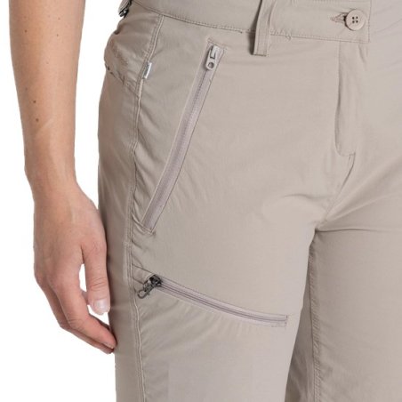 Craghoppers NosiLife Pro Convertible II Hose Damen Oberschenkeltasche mit kleinem Karabiner