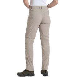 Craghoppers NosiLife Pro Convertible II Hose Damen Soft Mushoom Rückansicht