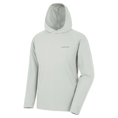Montbell Wickron UV-Tect Hoodie LGY Light Gray UV-Schutz Kleidung
