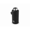 GSI Microlite 1000 Twist Thermoflasche Black mit geöffnetem Deckel