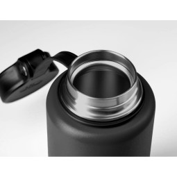 GSI Microlite 1000 Twist Thermoflasche Black Detailansicht Öffnung
