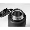 GSI Microlite 1000 Twist Thermoflasche Black Detailansicht Öffnung