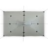 Liteway PyraOmm Duo Tarp Ultra von oben, komplett geschlossen