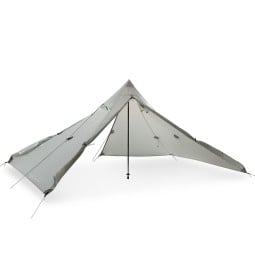 Liteway PyraOmm Duo Tarp Ultra beide Seiten geöffnet
