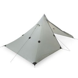 Liteway PyraOmm Duo Tarp Ultra mit diversen Abspannpunkten