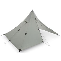 Liteway PyraOmm Plus Tarp Ultra 3P mit zahlreichen Abspannpunkten
