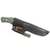 Casström No. 10 SFK Messer Micarta Carbonstahl mit Lederscheide