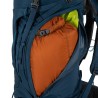 Osprey Kestrel 48 Rucksack mit seitlichem Frontzugriff auf das Hauptfach