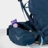 Taschen am Hüftgurt des Osprey Kestrel 48 Rucksacks