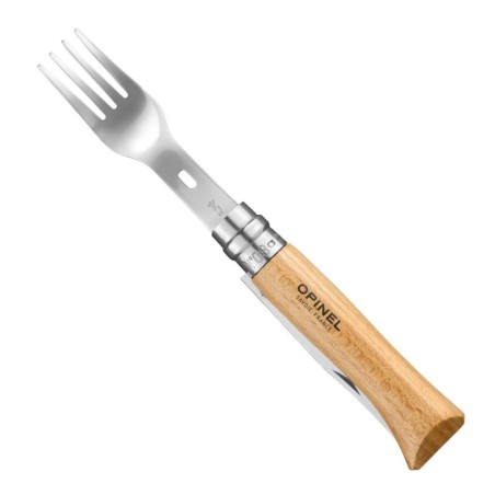 Opinel Picnic Plus Set 4tlg verwandelt das Taschenmesser in eine Gabel