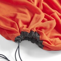 Detailansicht Kordelzug am Sea to Summit Reactor Extrem Liner Mummy