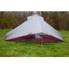 LightHeart Gear SoLong 6 Sil-Nylon Zelt Grey w Cranberry Floor