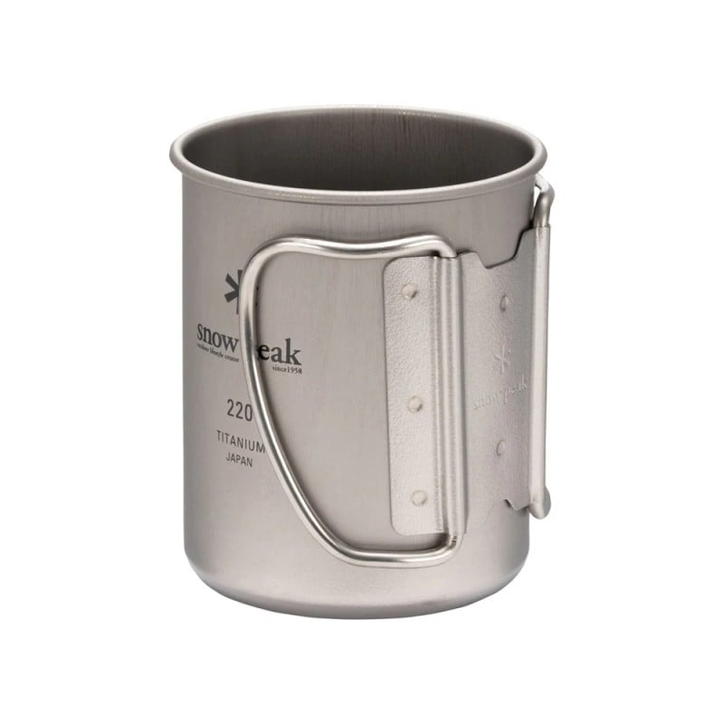 Snow Peak Ti-Single Wall 220 Mug Snow Peak Ti-Single Wall 220 Mug