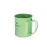 Snow Peak Ti-Single 450 Cup Eloxiert Titantasse grün Seitenansicht
