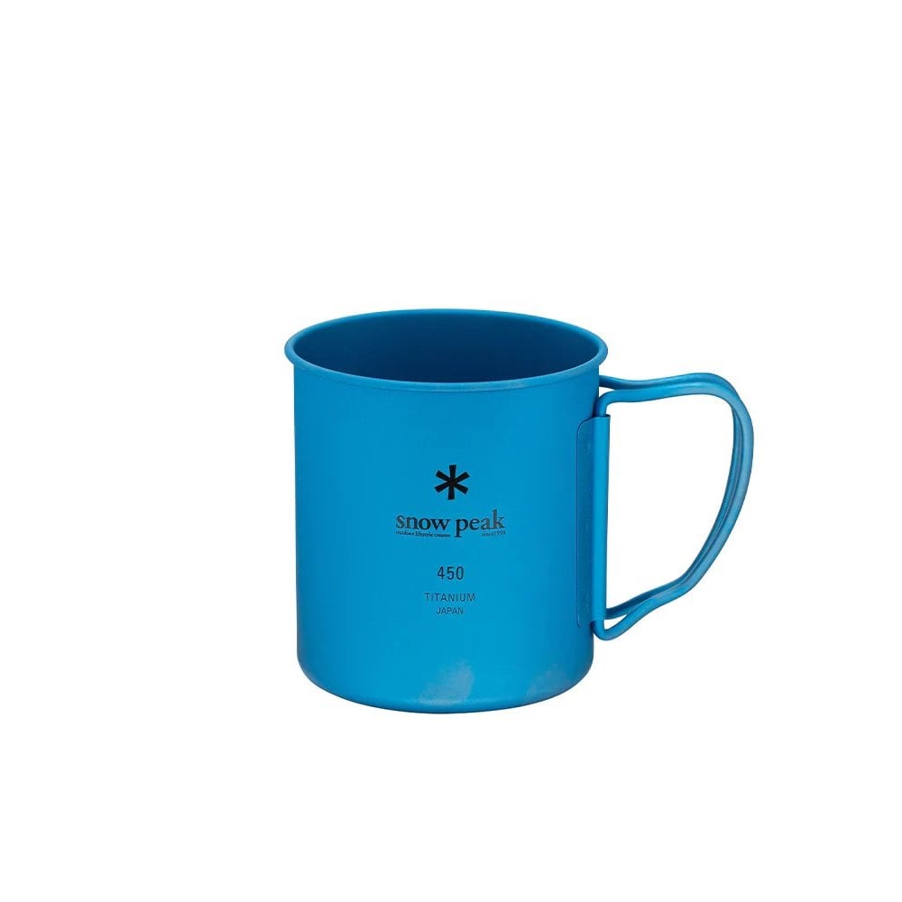 Ti-Single 450 Cup Eloxiert Titantasse Blau