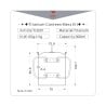 Abmessungen Keith Titanium 300ml Tasse