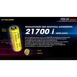 Nitecore P20i UV LED Taschenlampe mit hochwertigem Akku