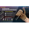 Einfache Bedienung der Nitecore P20i UV LED Taschenlampe durch 2 Heckschalter